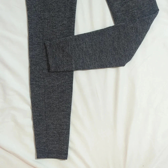 Athleta Herringbone Metro High Waisted Leggings, Color Black/ Gray Size M - Picture 7 of 15